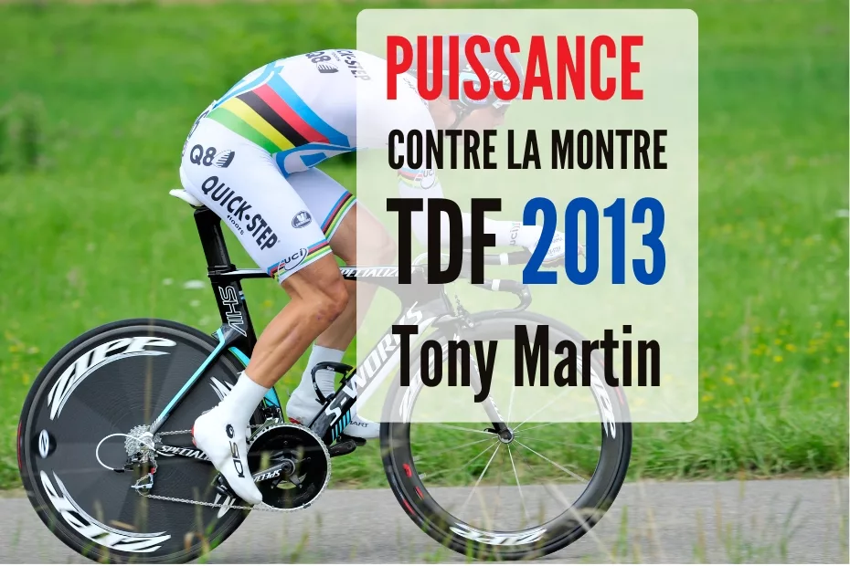 Analyse de la puissance d’un CLM du Tour de France 2013